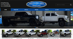 Desktop Screenshot of motorcarsofdallas.com